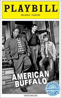 American Buffalo Limited Edition Official Opening Night Playbill 